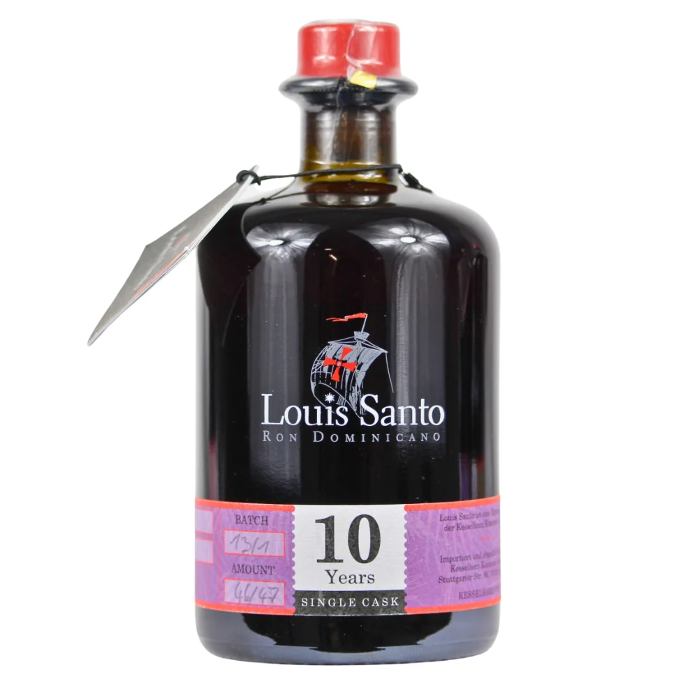 Louis Santo 10 Jahre Single Cask Rum Cream Sherry 57,8% 0,5l