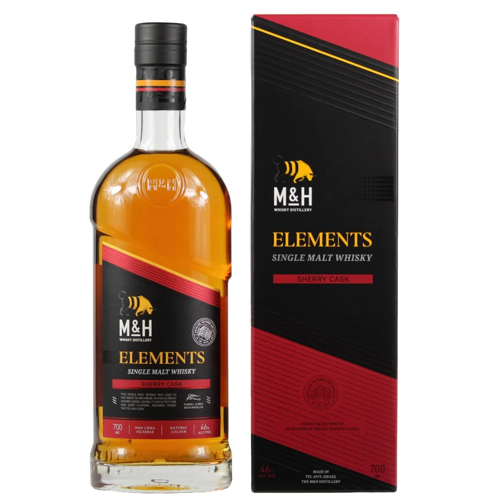 M&H Elements Sherry Cask 46% 0,7l