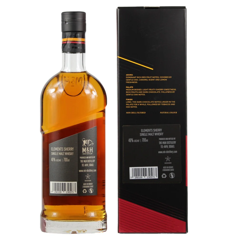 M&H Elements Sherry Cask 46% 0,7l - Image 2