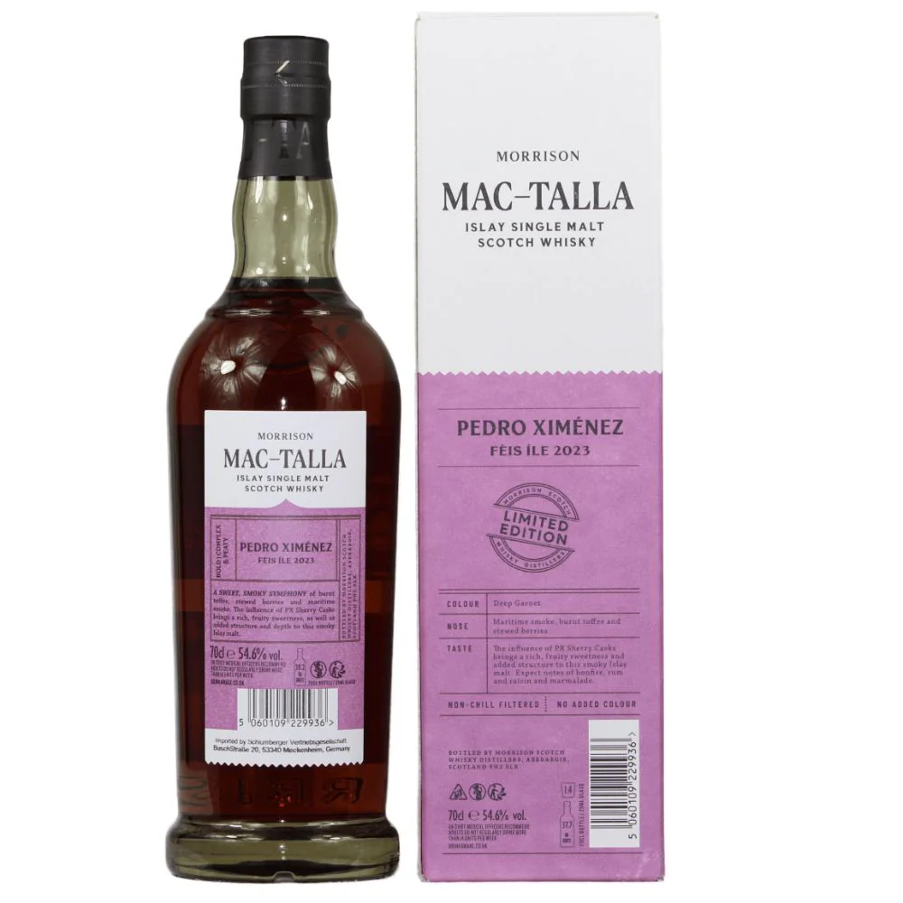 Mac-Talla Limited Edition Pedro Ximenez 54,6% 0,7l - Image 2