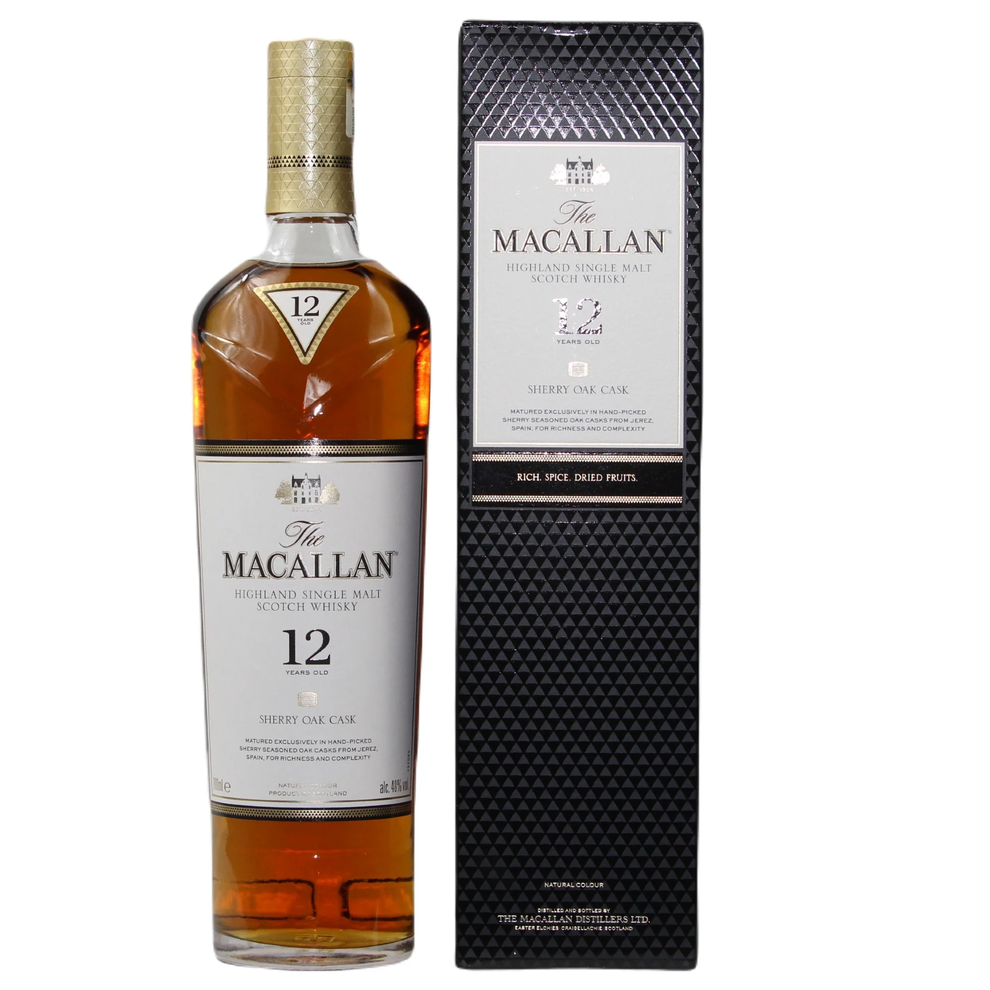 Macallan 12 Jahre Sherry Oak 40% 0,7l