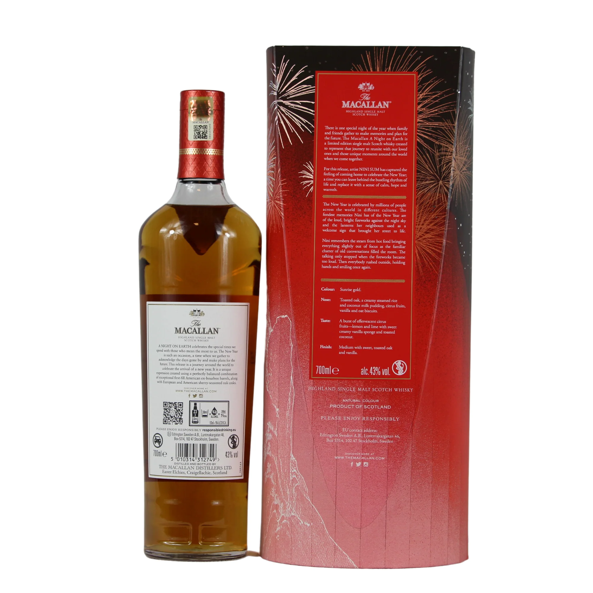 Macallan A Night On Earth Nini Sum The Journey 43% 0,7l - Image 2