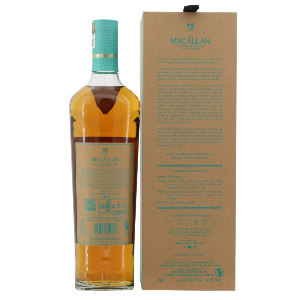 Macallan The Harmony Collection Inspired By Phoenix Honey Orchid Tea 43,9% 0,7l - Image 2