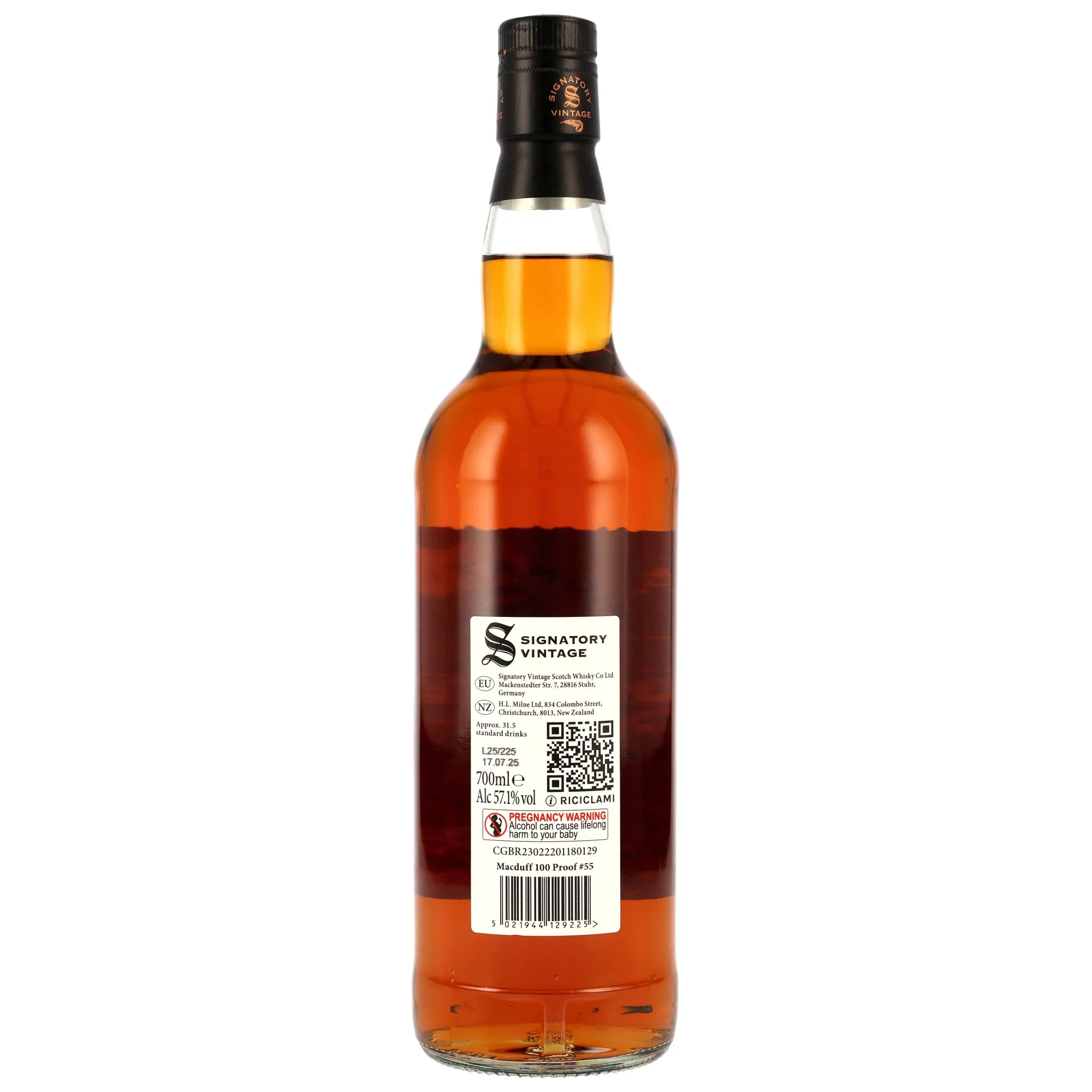 Macduff 13 Jahre 2011/2025 100 Proof Edition #55 SV 57,1% 0,7l - Image 2