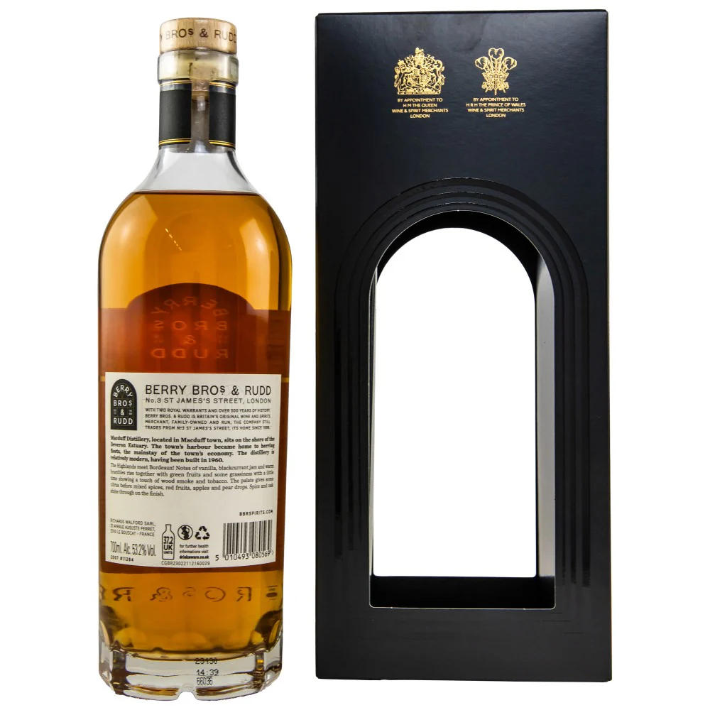 Macduff 2007/2023 Pomerol Finish Berry Bros & Rudd Cask #11284 53,2% 0,7l - Image 2