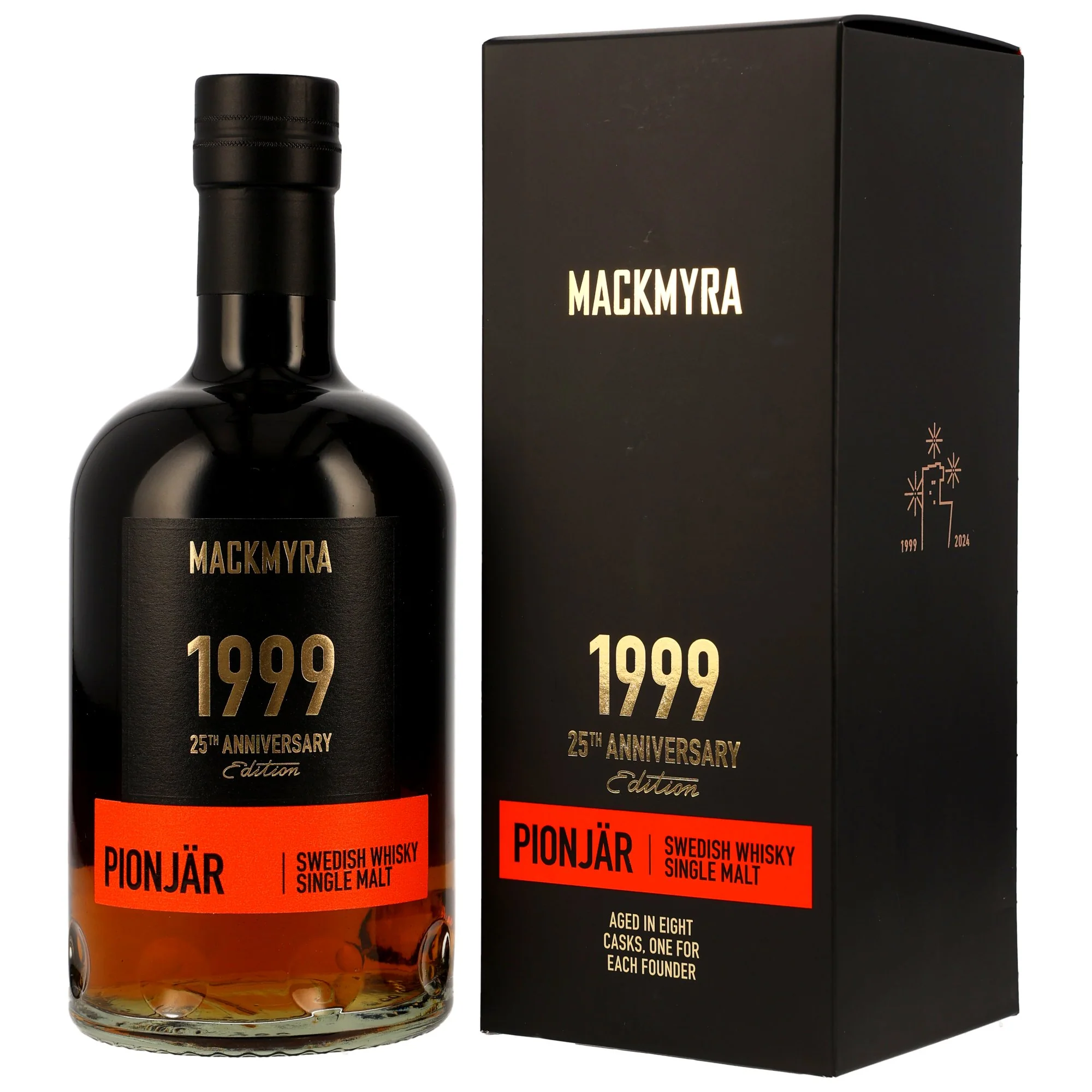 Mackmyra Pionjär 25th Anniversary 46,9% 0,7l