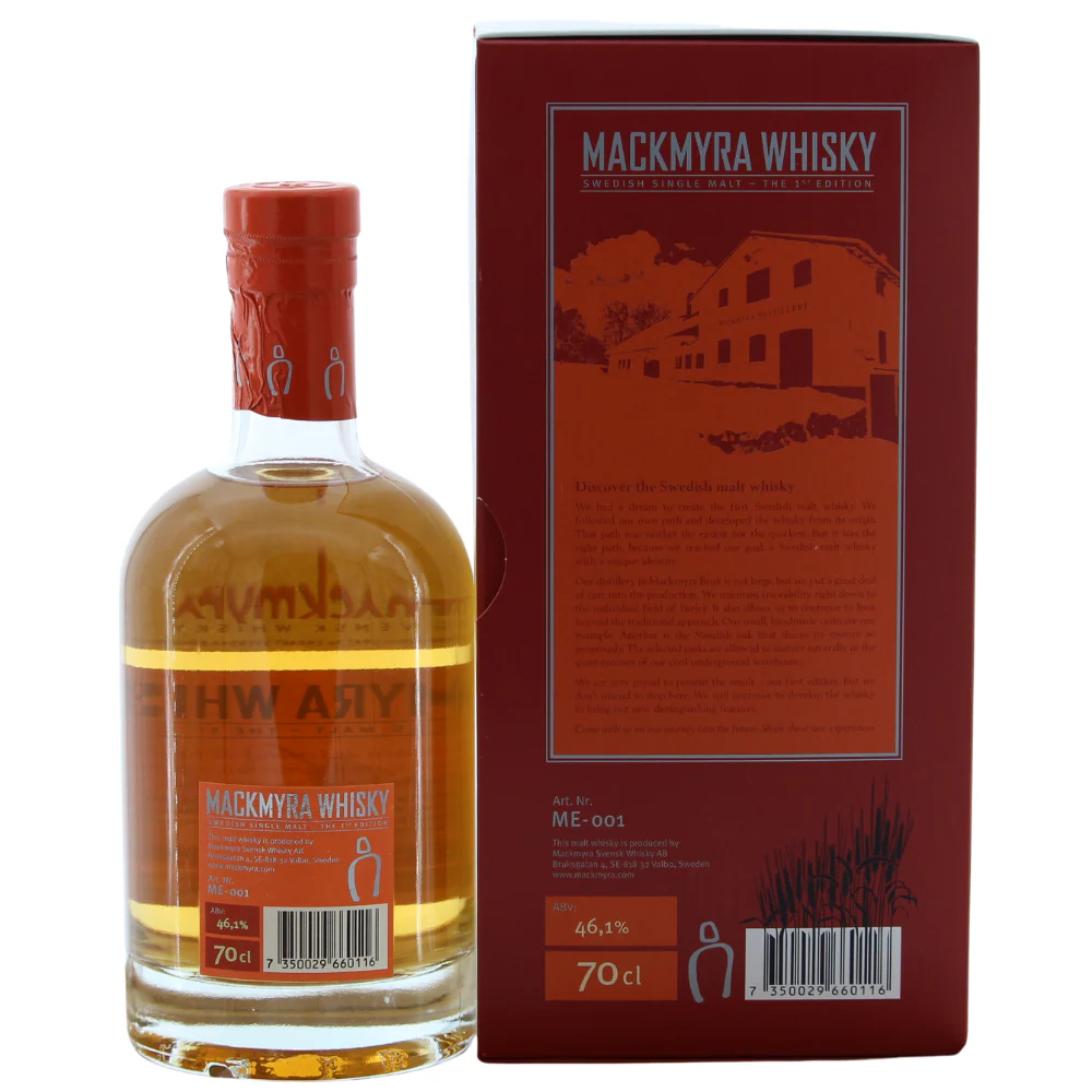 Mackmyra Swedish Single Malt The 1st Edition 46,1% 0,7l - Image 2