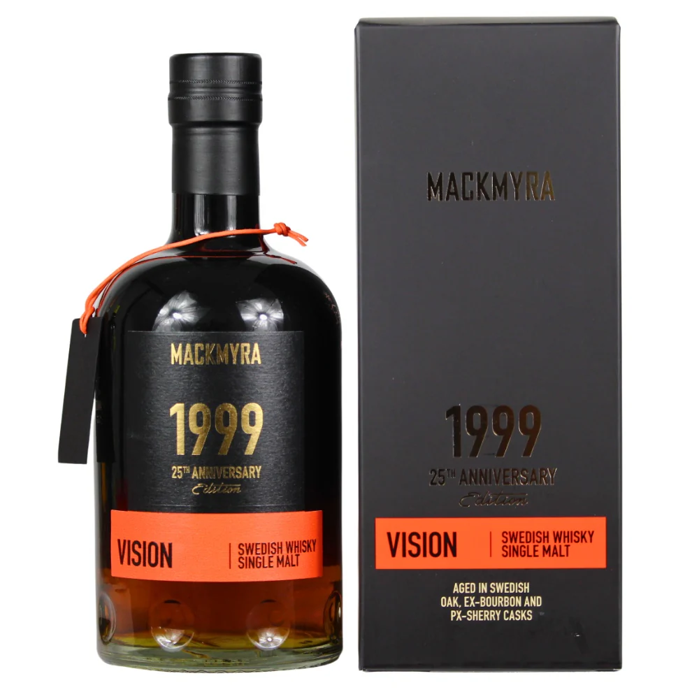 Mackmyra Vision 1999 25th Anniversary 45,2% 0,7l