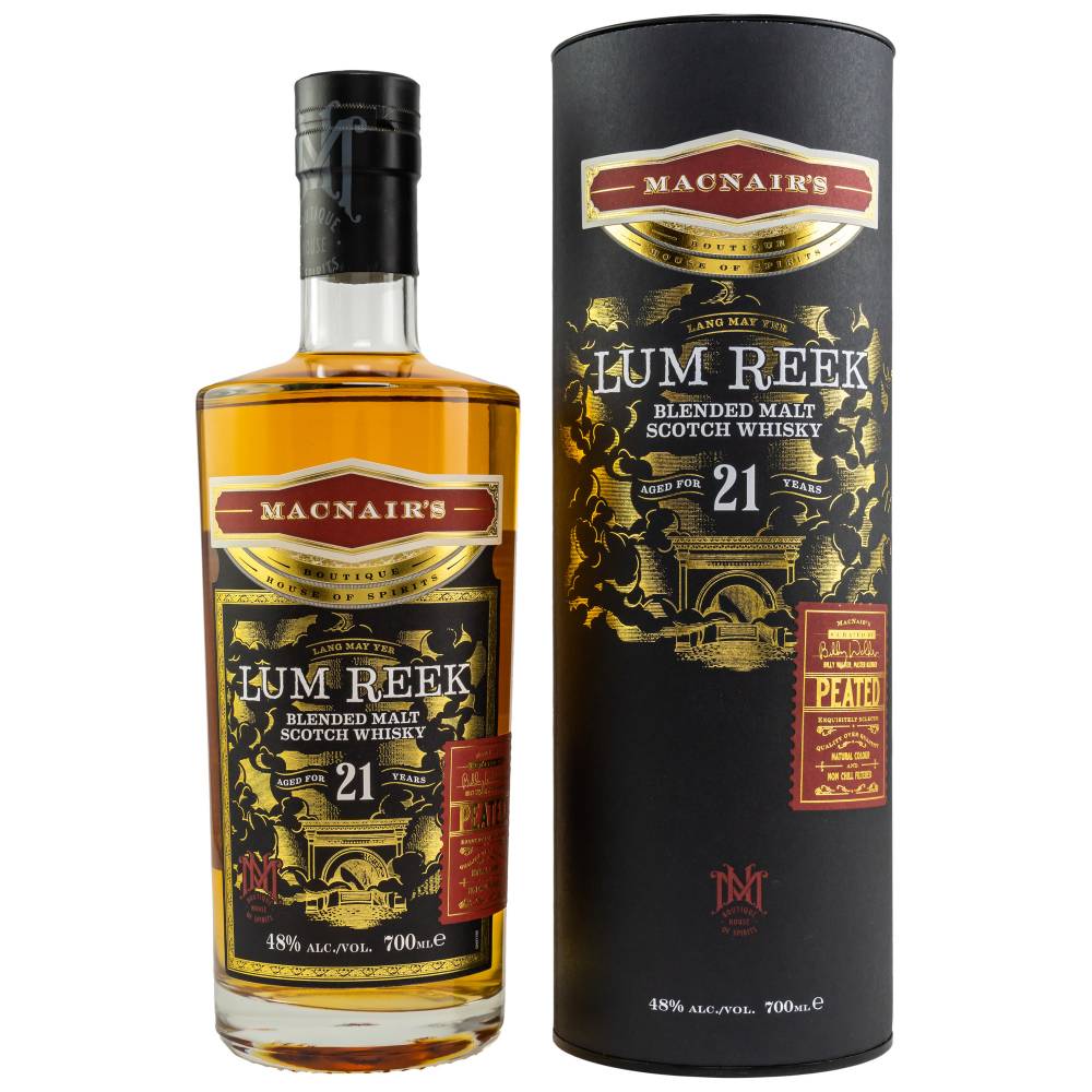 MacNair's Lum Reek 21 Jahre 48% 0,7l