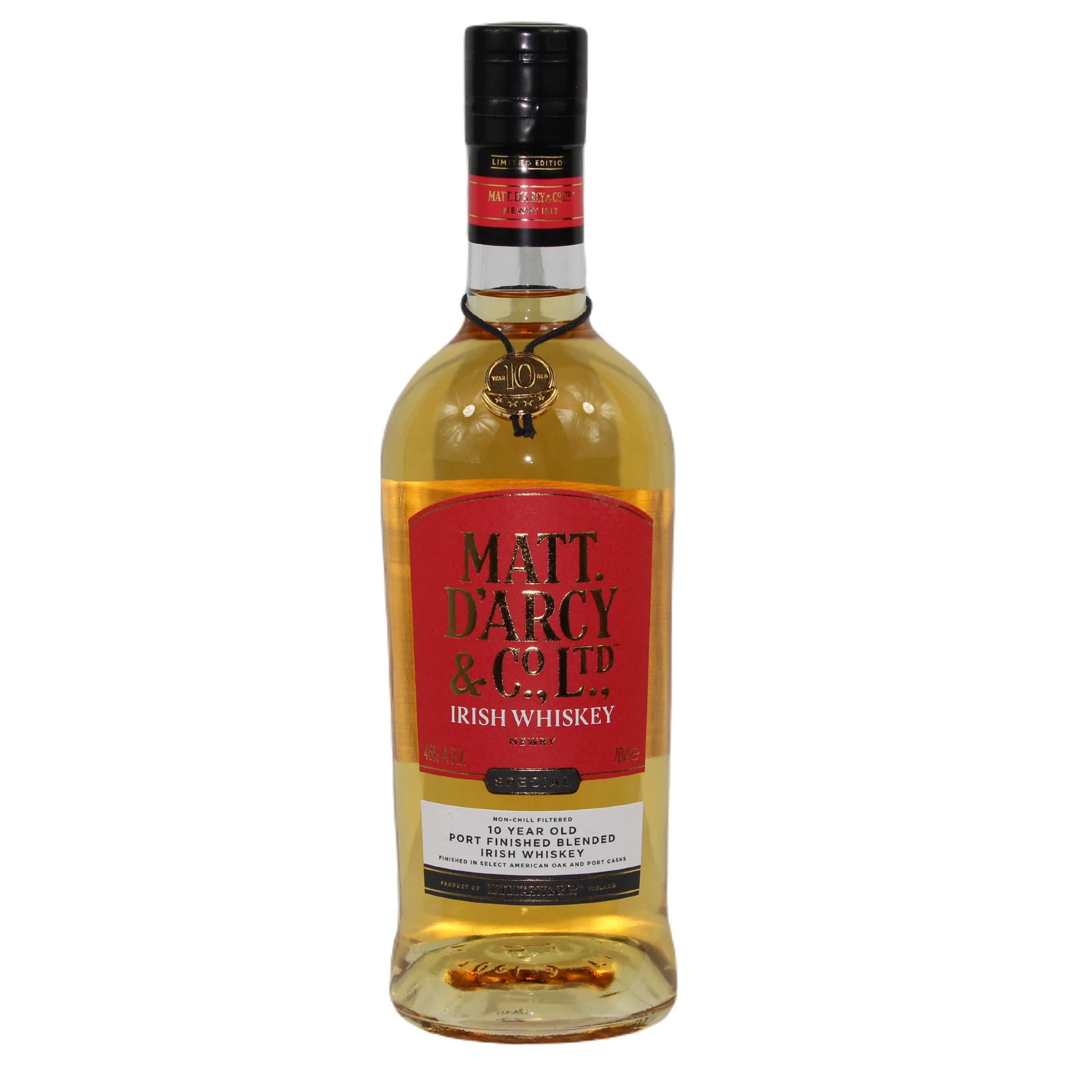 Matt. D'arcy 10 Jahre Newry Special 46% 0,7l