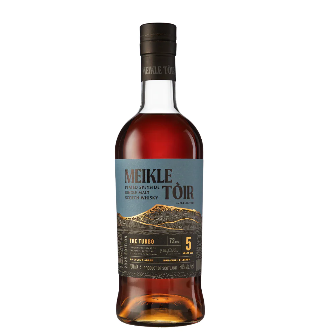Meikle Toir 5 Jahre The Turbo 2025 Edition Heavily Peated GlenAllachie 50% 0,7l