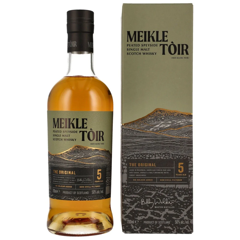 Meikle Tòir The Orginal Peated 35ppm 50% 0,7l