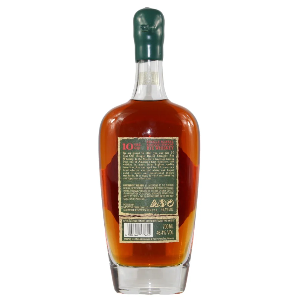 Michter's 10 Jahre Single Barrel Rye 46,4% 0,7l - Image 2