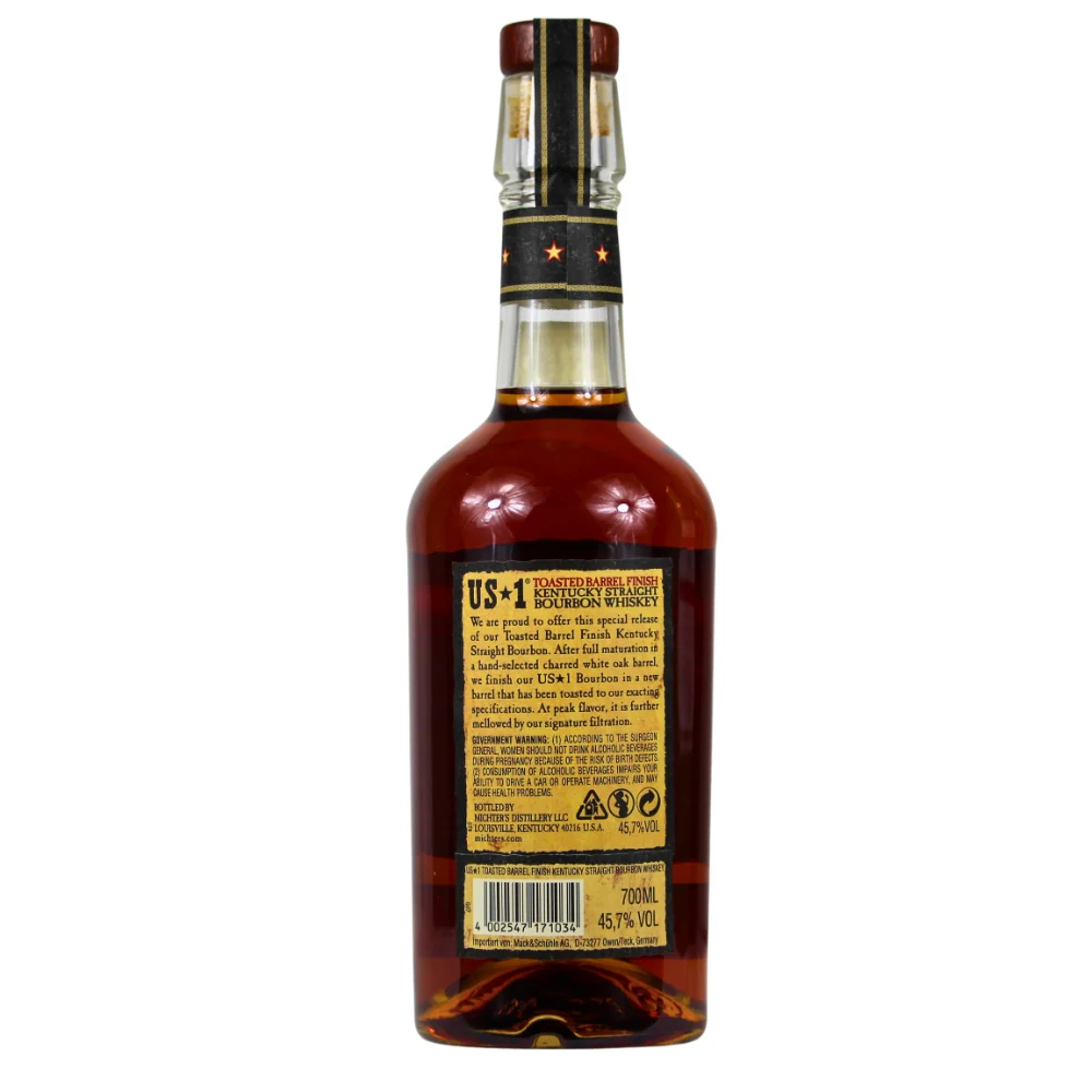 Michter's Bourbon Toasted Barrel Finish 45,7% 0,7l - Image 2