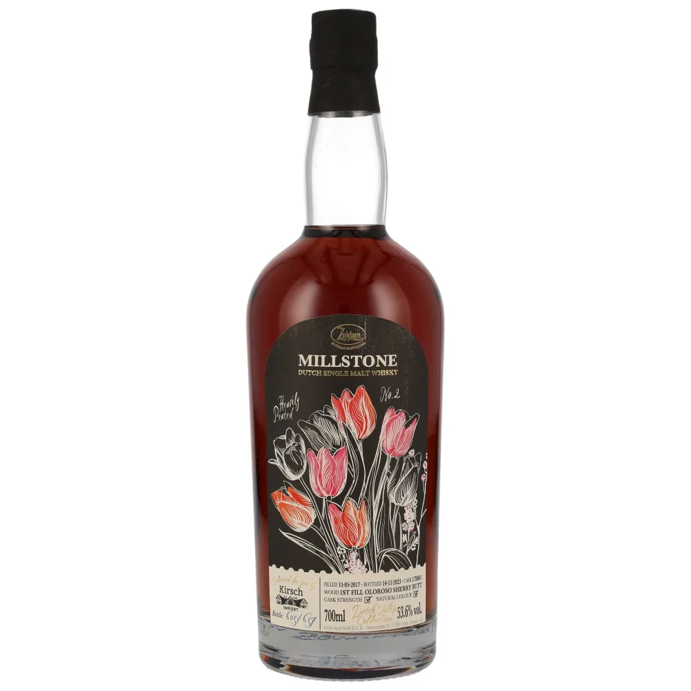 Millstone 6 Jahre Heavily Peated Tulip Collection No.2 #17B065 53,6% 0,7l