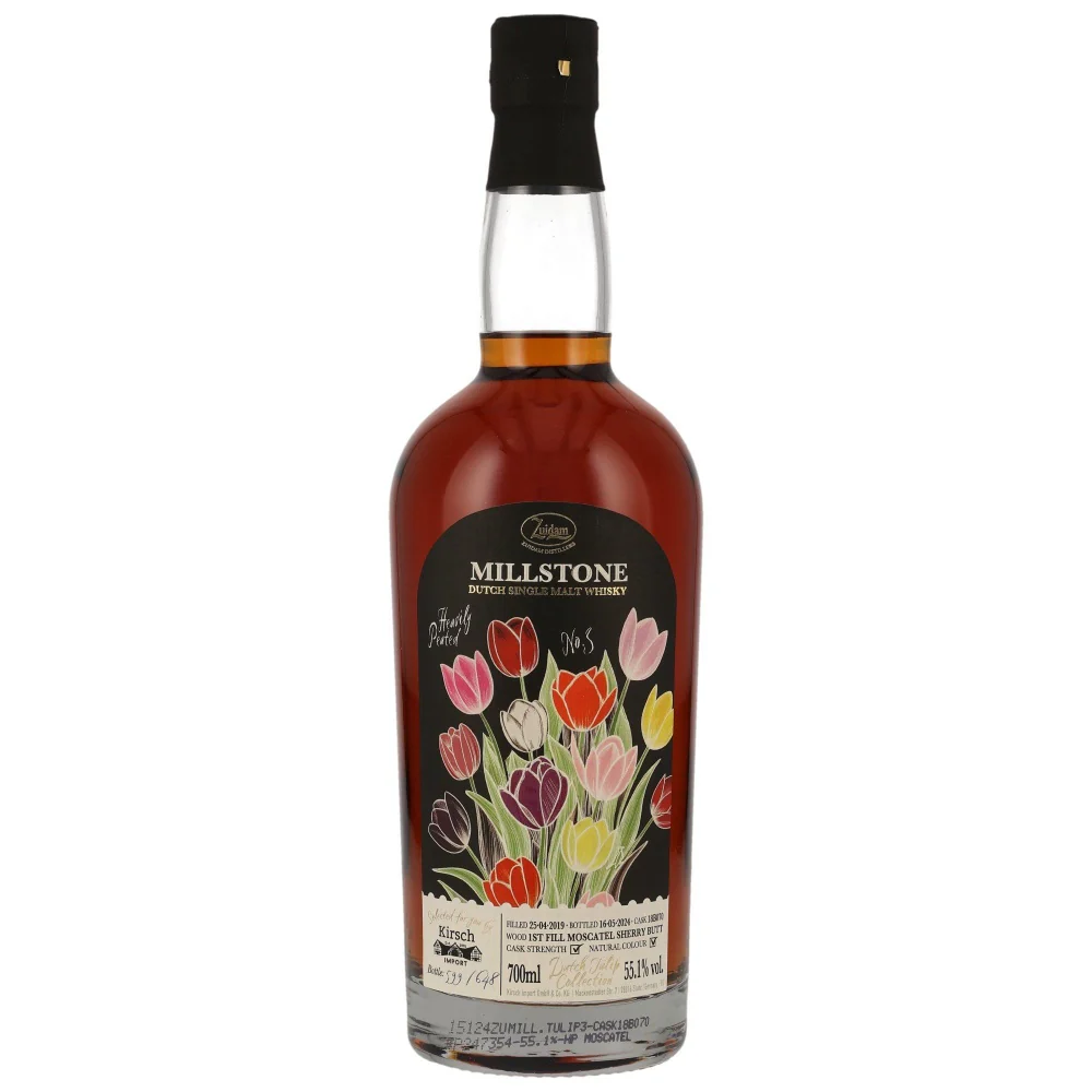 Millstone Dutch Tulip Collection No.3 Heavily Peated Cask #18B070 55,1% 0,7l