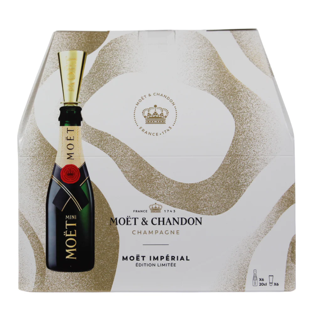 Moet & Chandon Champagne Brut Imperial 2023 12% 6 x 0,2l