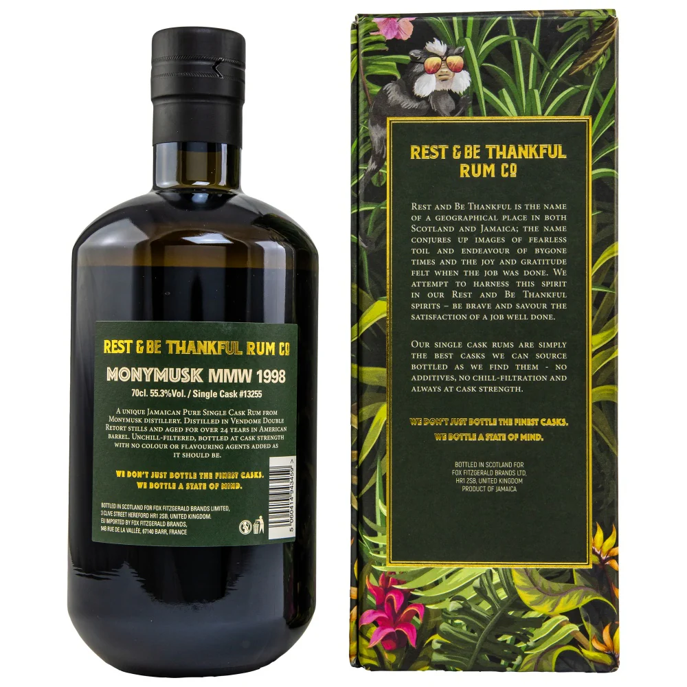 Monymusk 24 Jahre MMW Single Cask #13255 55,3% 0,7l - Image 2