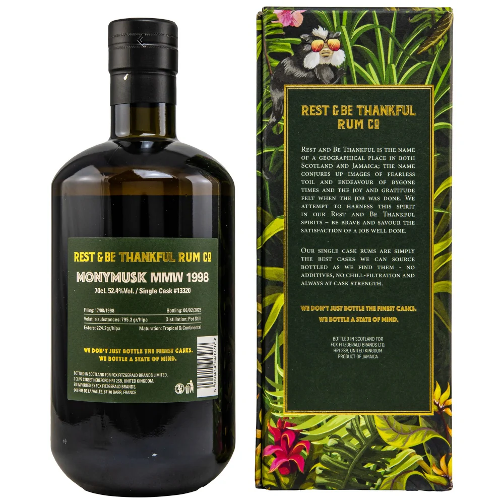 Monymusk 24 Jahre MMW Single Cask #13320 52,4% 0,7l - Image 2