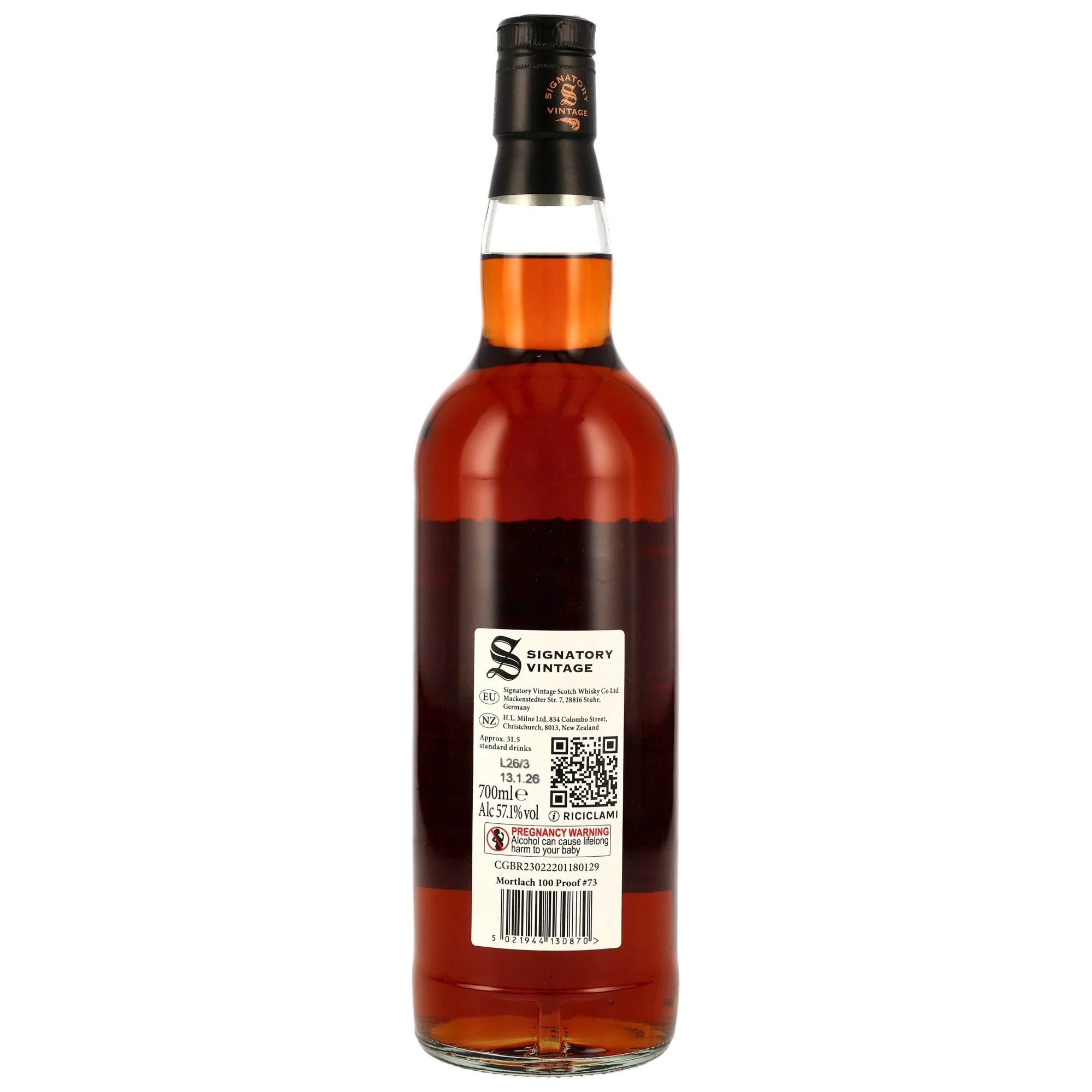 Mortlach 11 Jahre 2014/2026 Signatory Vintage 100 Proof Edition #73 57,1% 0,7l - Image 2