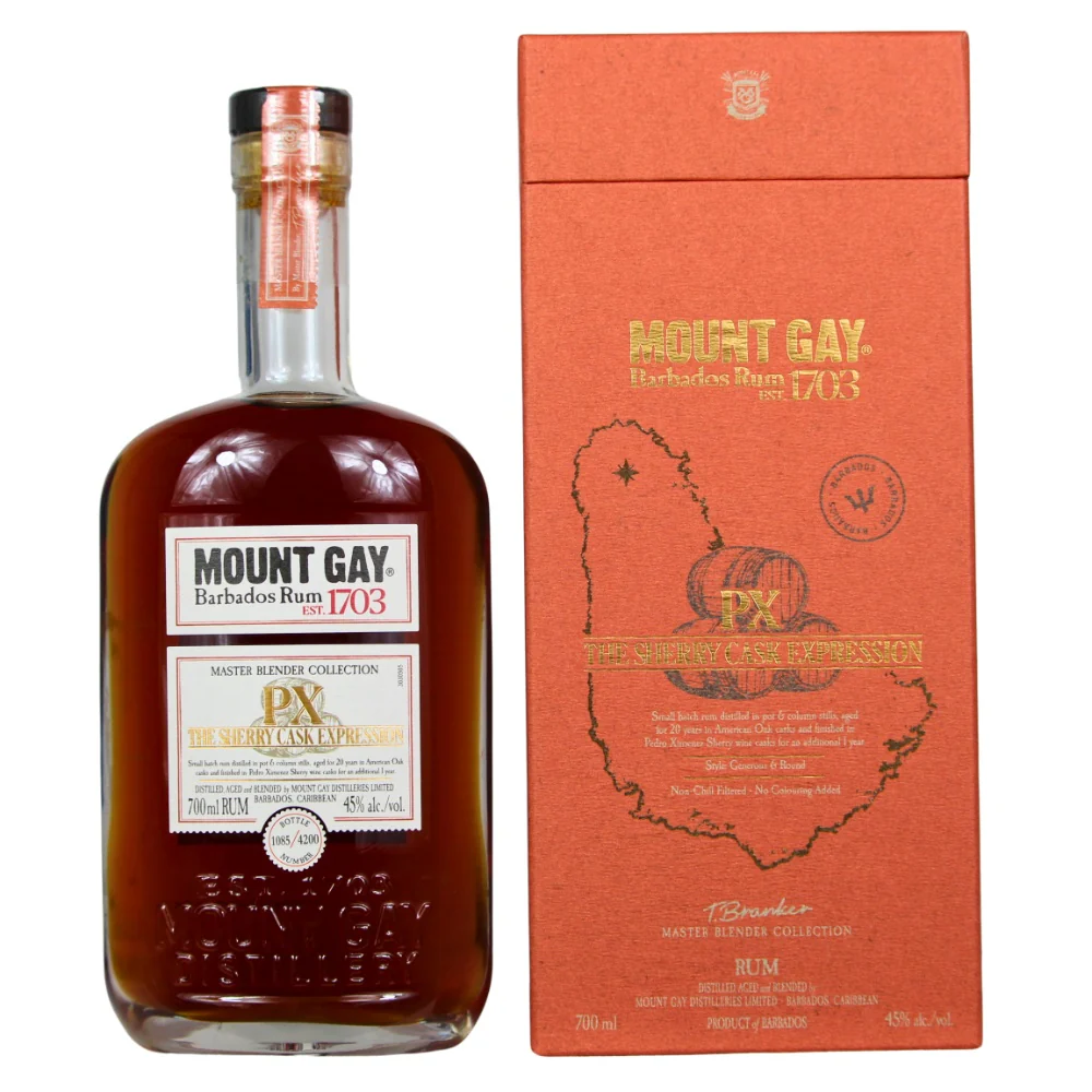 Mount Gay 1703 Barbados Rum PX Sherry Cask Expression 45% 0,7l