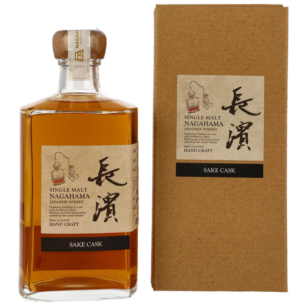 Nagahama 4 Jahre Sake Cask Finish #0137 2018/2023 57,5% 0,5l