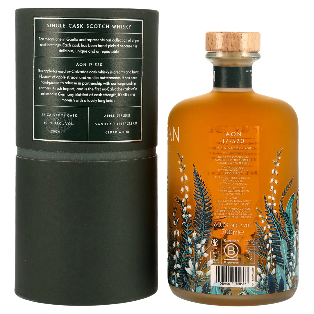 Nc'nean Aon Ex-Calvados Single Cask #17-520 60,1% 0,7l - Image 2