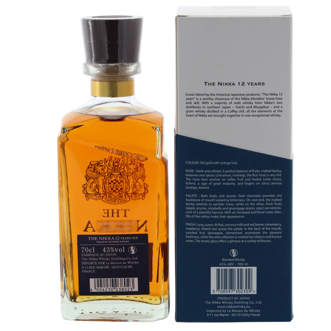 Nikka 12 Jahre Premium Blended Whisky 43% 0,7l - Image 2