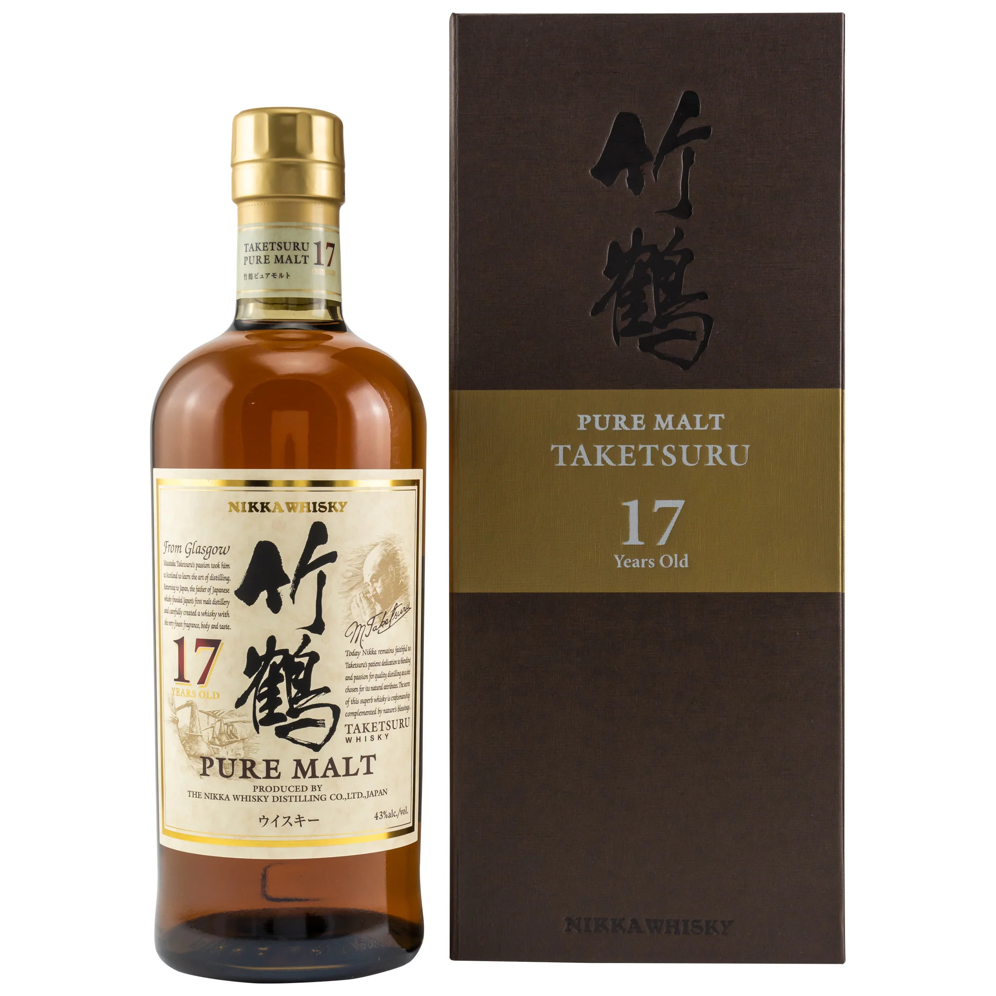 Nikka Taketsuru 17 Jahre 43% 0,7l