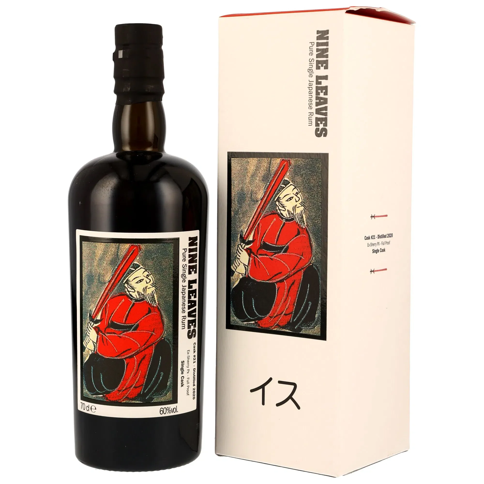 Nine Leaves 2020 PX Sherry Single Cask #21 Pure Single Japanese Rum 60% 0,7l