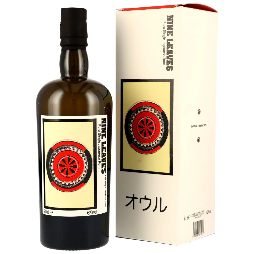Nine Leaves 2023 Last Drops Pure Single Japanese Rum 62% 0,7l