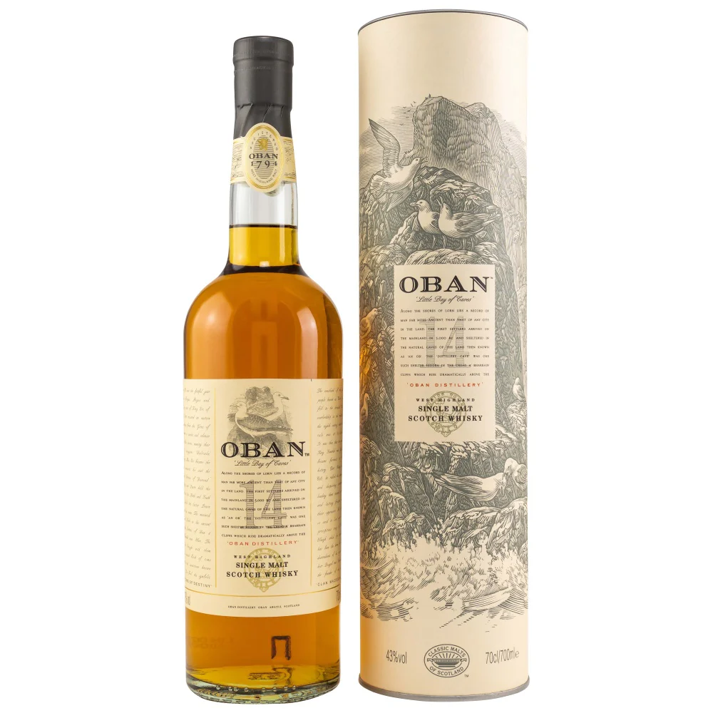 Oban 14 Jahre 43% 0,7l