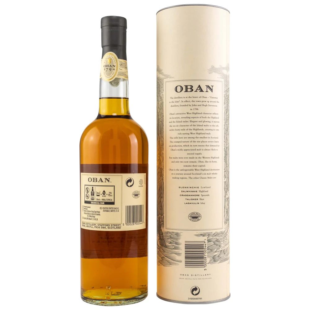 Oban 14 Jahre 43% 0,7l - Image 2