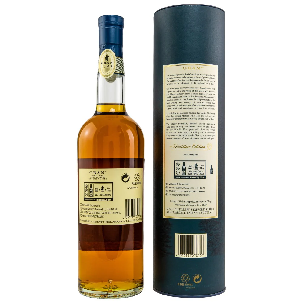 Oban Distillers Edition 2022 43% 0,7l - Image 2