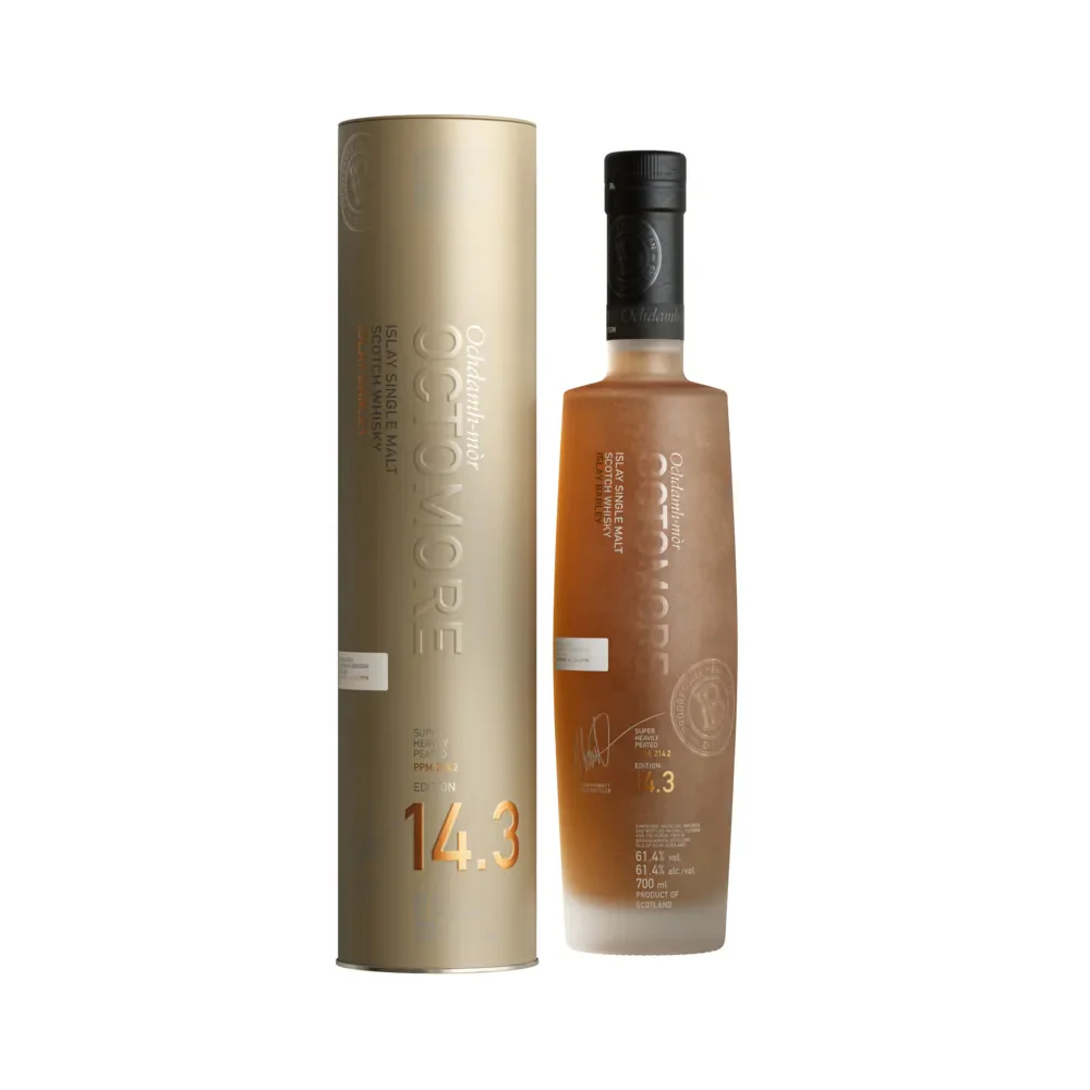 Octomore 14.3 Super Heavily Peated 214.2 ppm 61,4% 0,7l