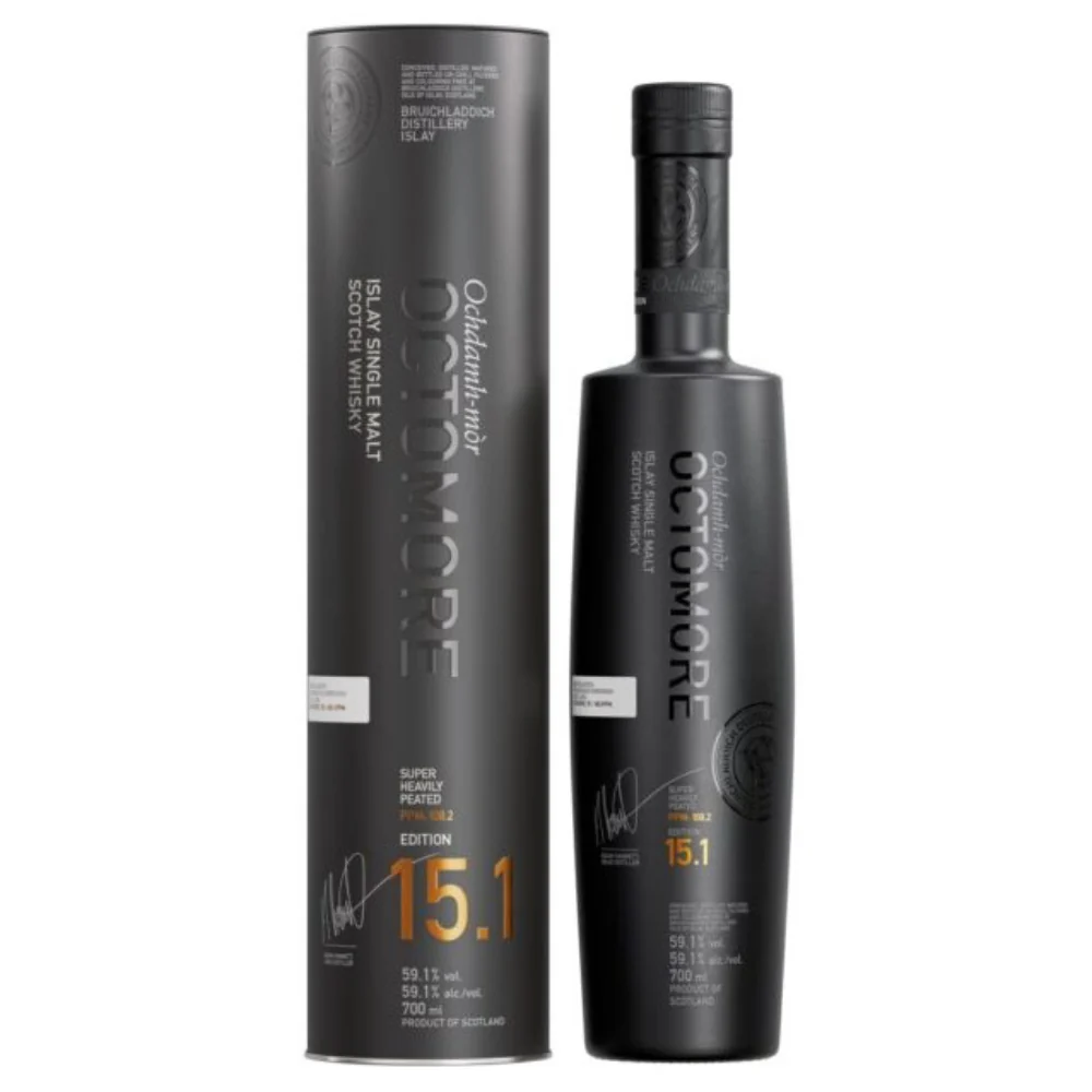 Octomore 15.1 Super Heavily Peated 108,2 PPM 59,1% 0,7l