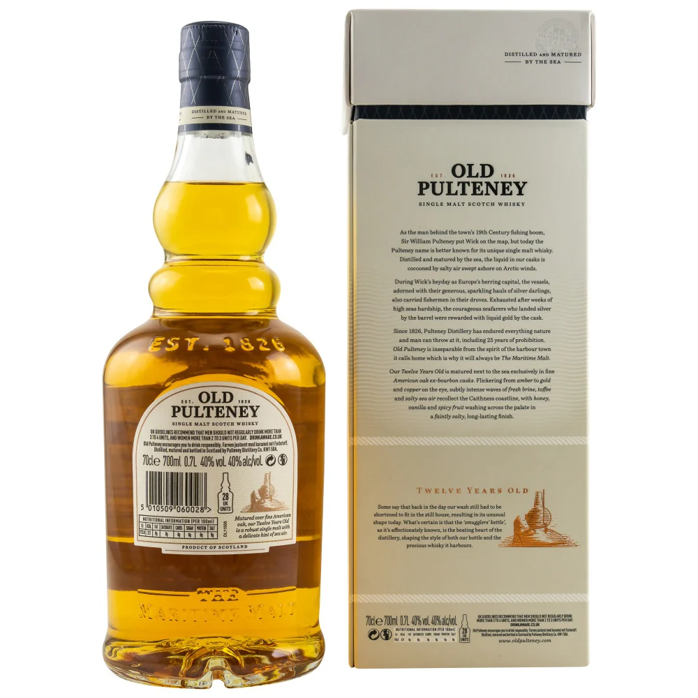 Old Pulteney 12 Jahre 40% 0,7l - Image 2