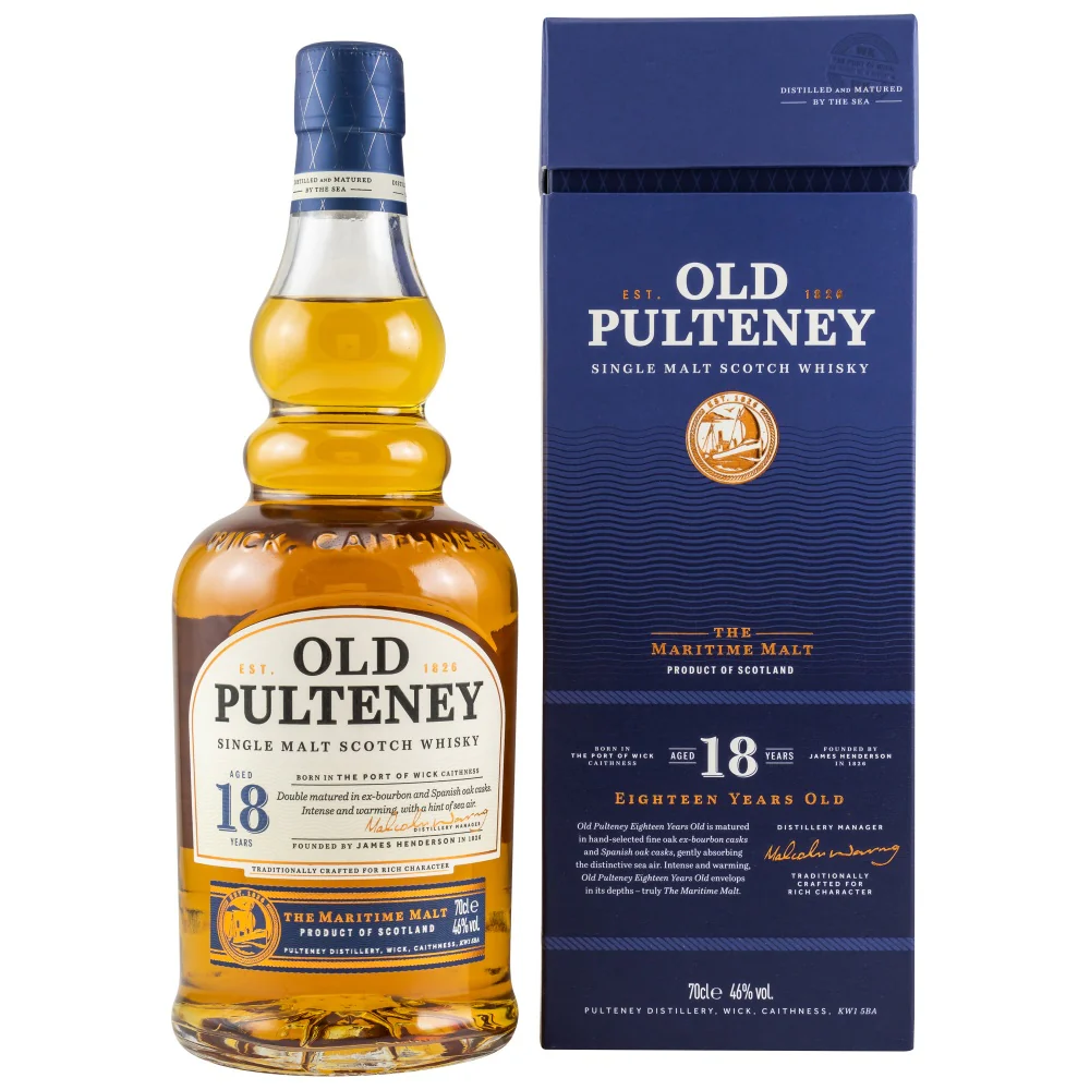 Old Pulteney 18 Jahre 46% 0,7l