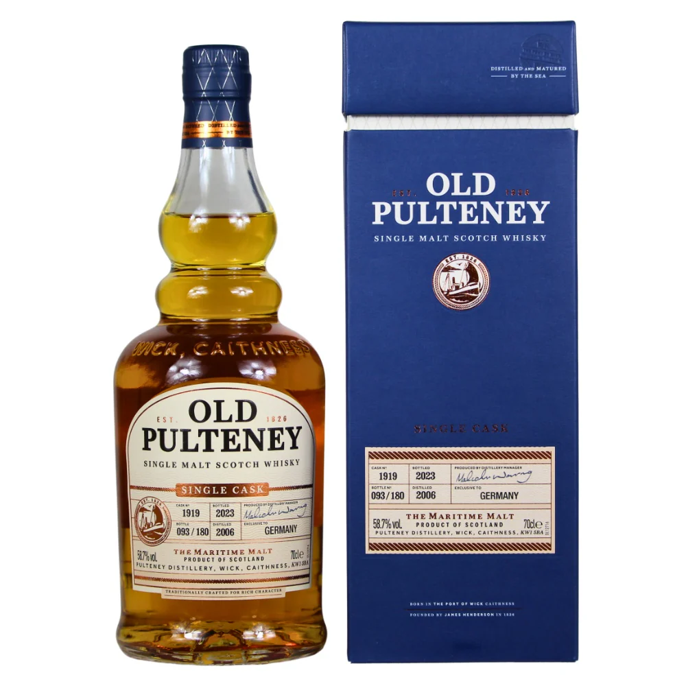 Old Pulteney 2006/2023 Single Cask Exclusively for Germany #1919 58,7% 0,7l