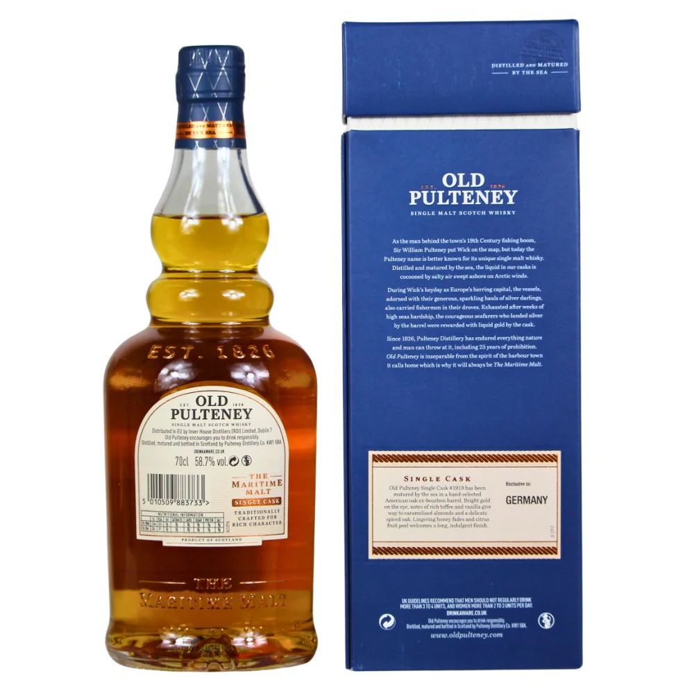 Old Pulteney 2006/2023 Single Cask Exclusively for Germany #1919 58,7% 0,7l - Image 2