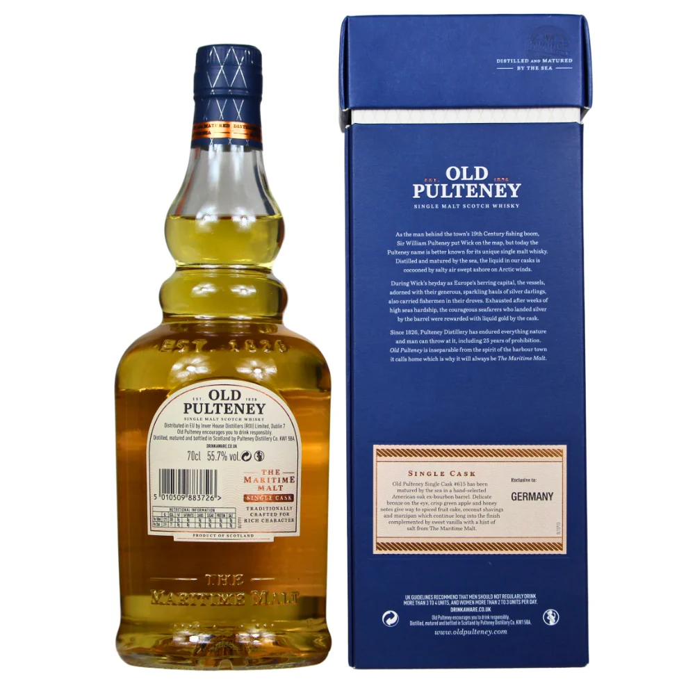 Old Pulteney 2012/2023 Single Cask #615 Germany Exclusively 55,7% 0,7l - Image 2