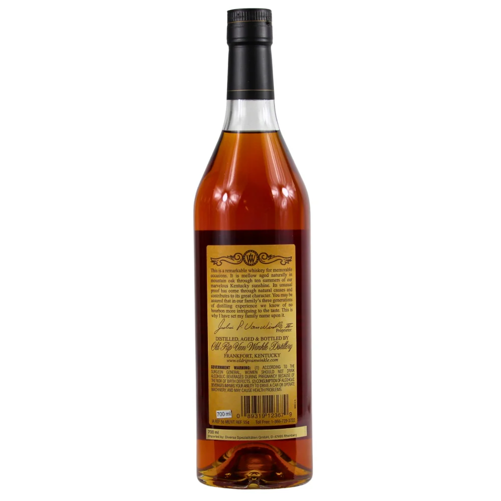 Old Rip Van Winkle 10 Jahre Handemade Bourbon 53,5% 0,75l - Image 2