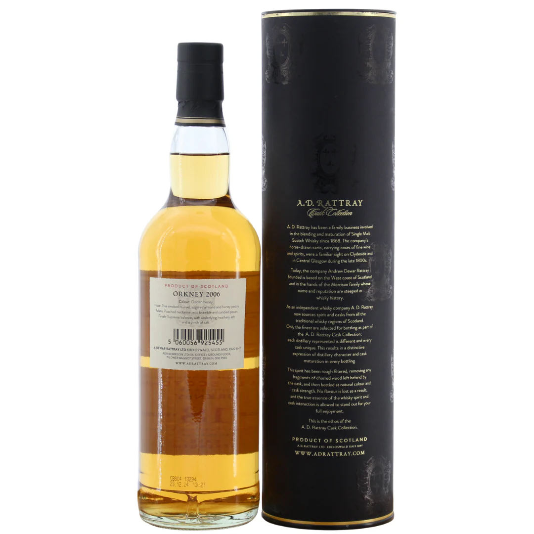 Orkney 18 Jahre 2006/2024  A.D.Rattray 58,4% 0,7l - Image 2