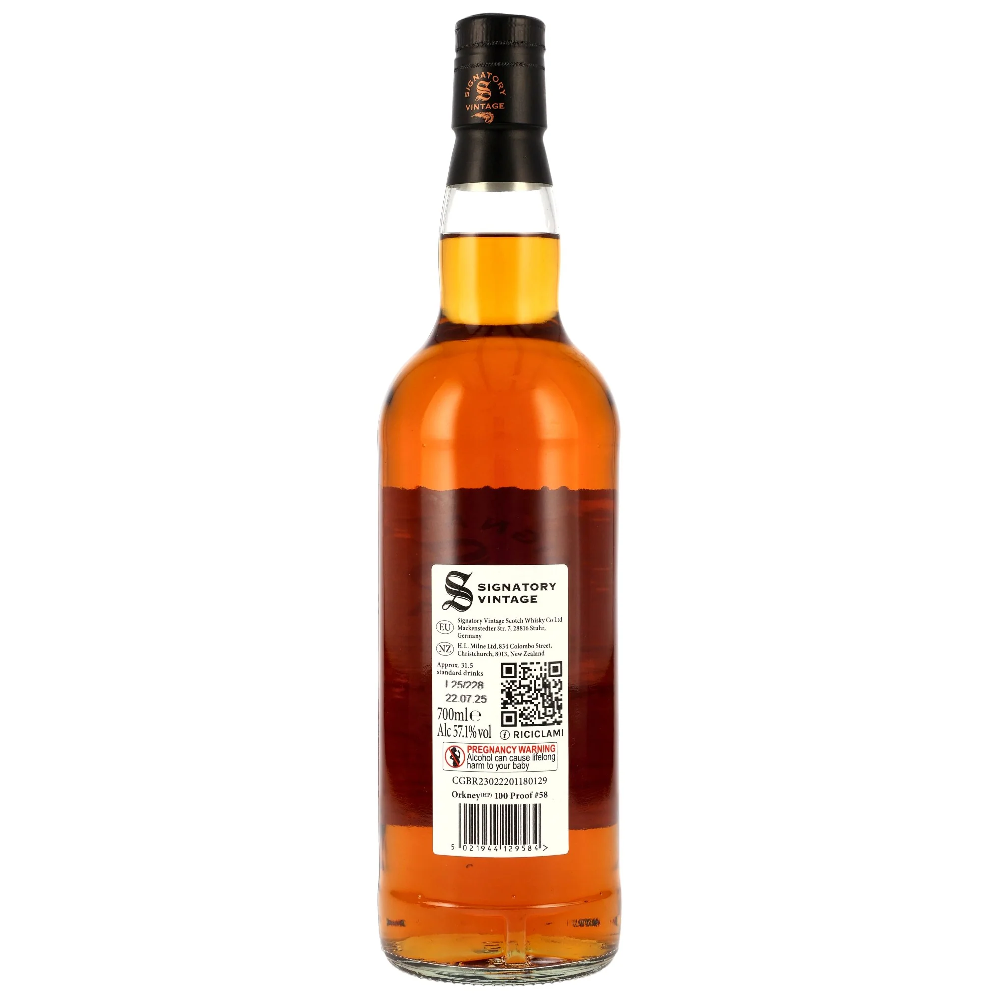 Orkney (HP) 14 Jahre 2011/2025 Amontillado 100 Proof Edition #58 SV 57,1% 0,7l - Image 2