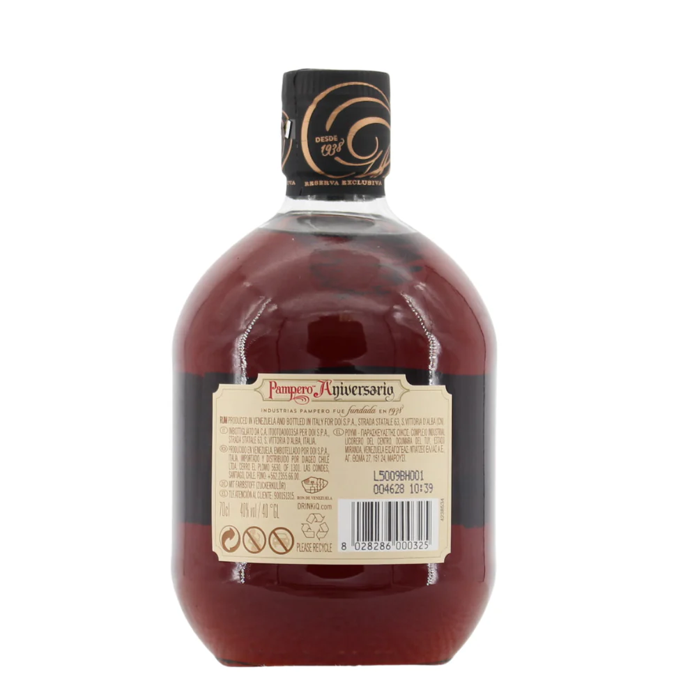 Pampero Anniversario Reserva Exclusiva Rum 40% 0,7l - Image 2