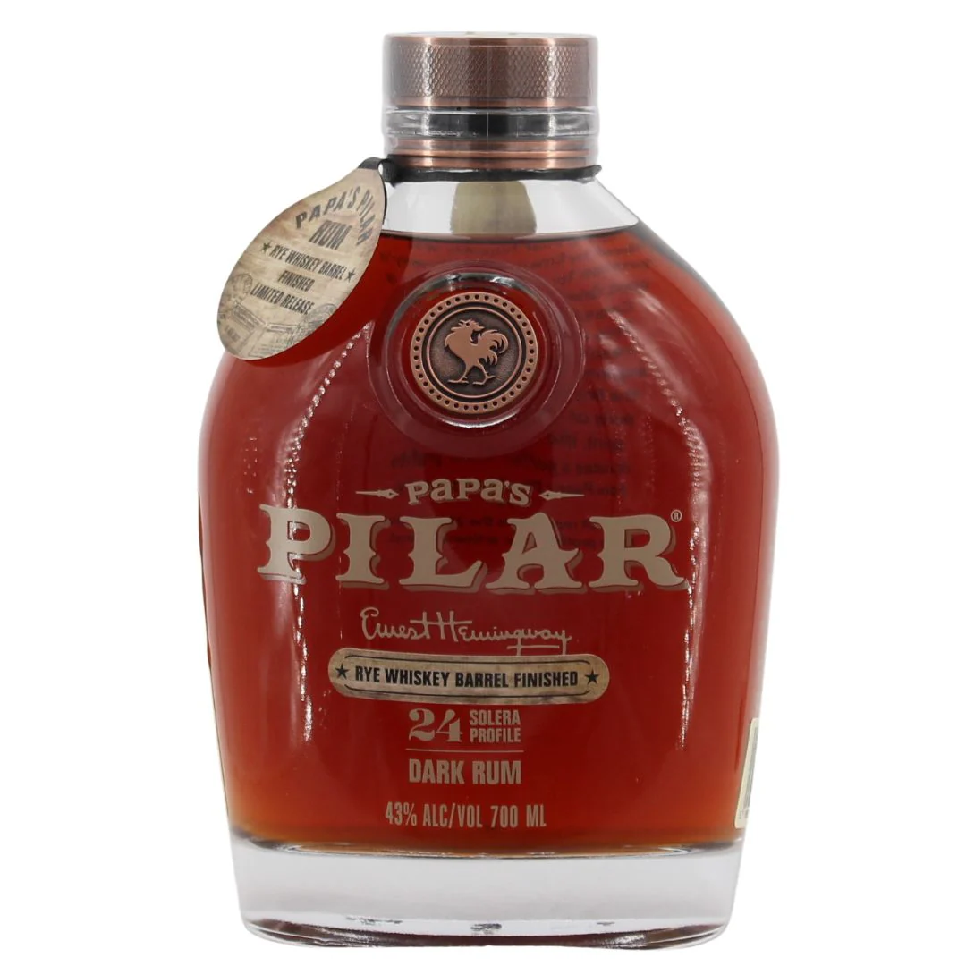 Papa's Pilar Rye Whiskey Barrel Finish Rum 43% 0,7l