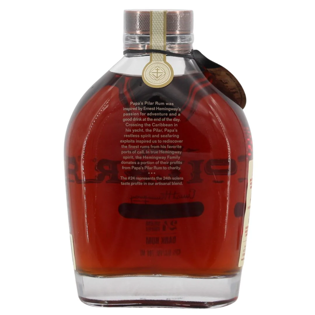 Papa's Pilar Rye Whiskey Barrel Finish Rum 43% 0,7l - Image 2