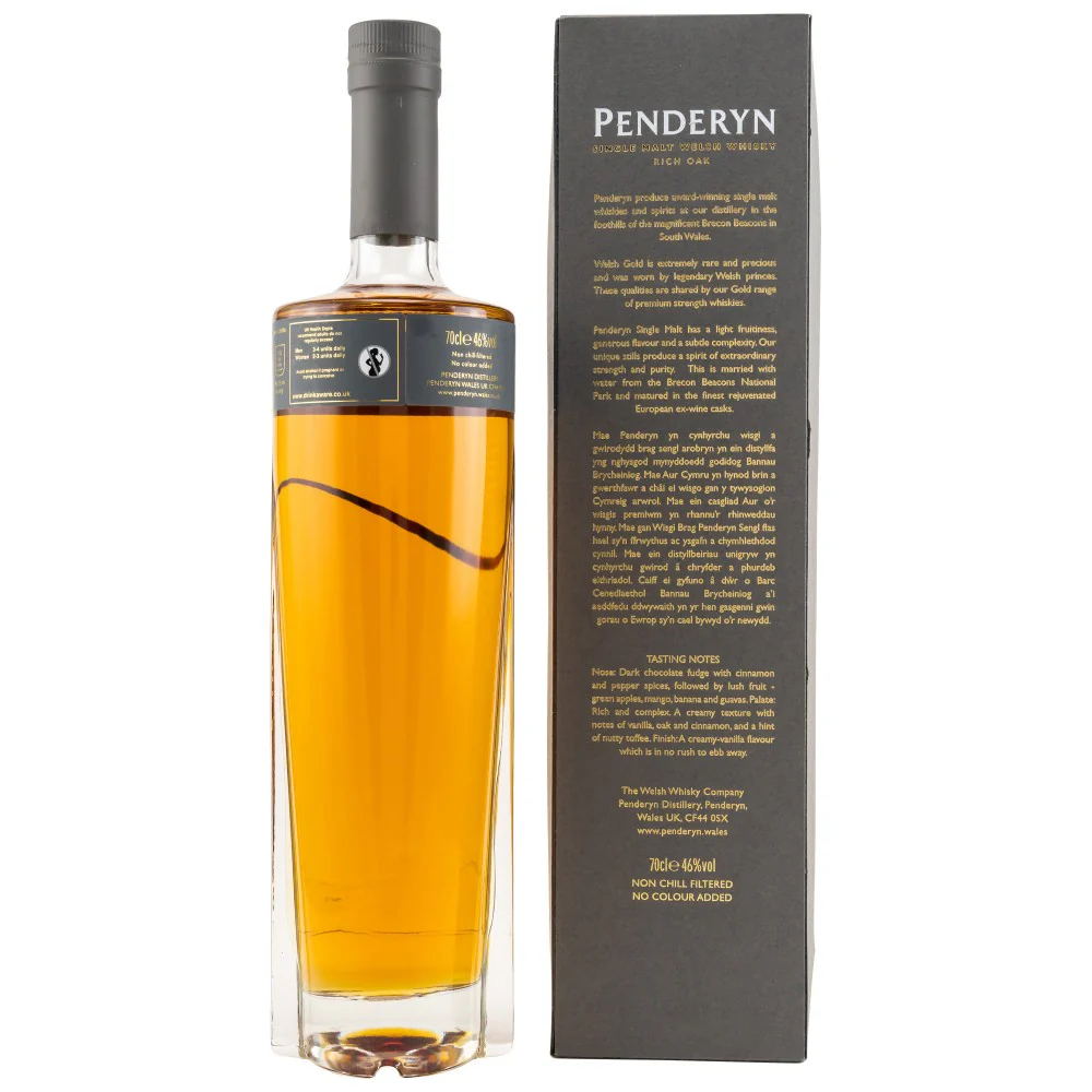Penderyn Rich Oak 46% 0,7l - Image 2