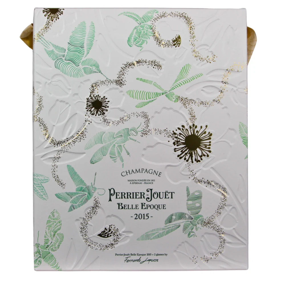 Perrier Jouet Belle Epoque 2015 Brut Champagner 12,5% 0,75l + 2 Gläser - Image 3