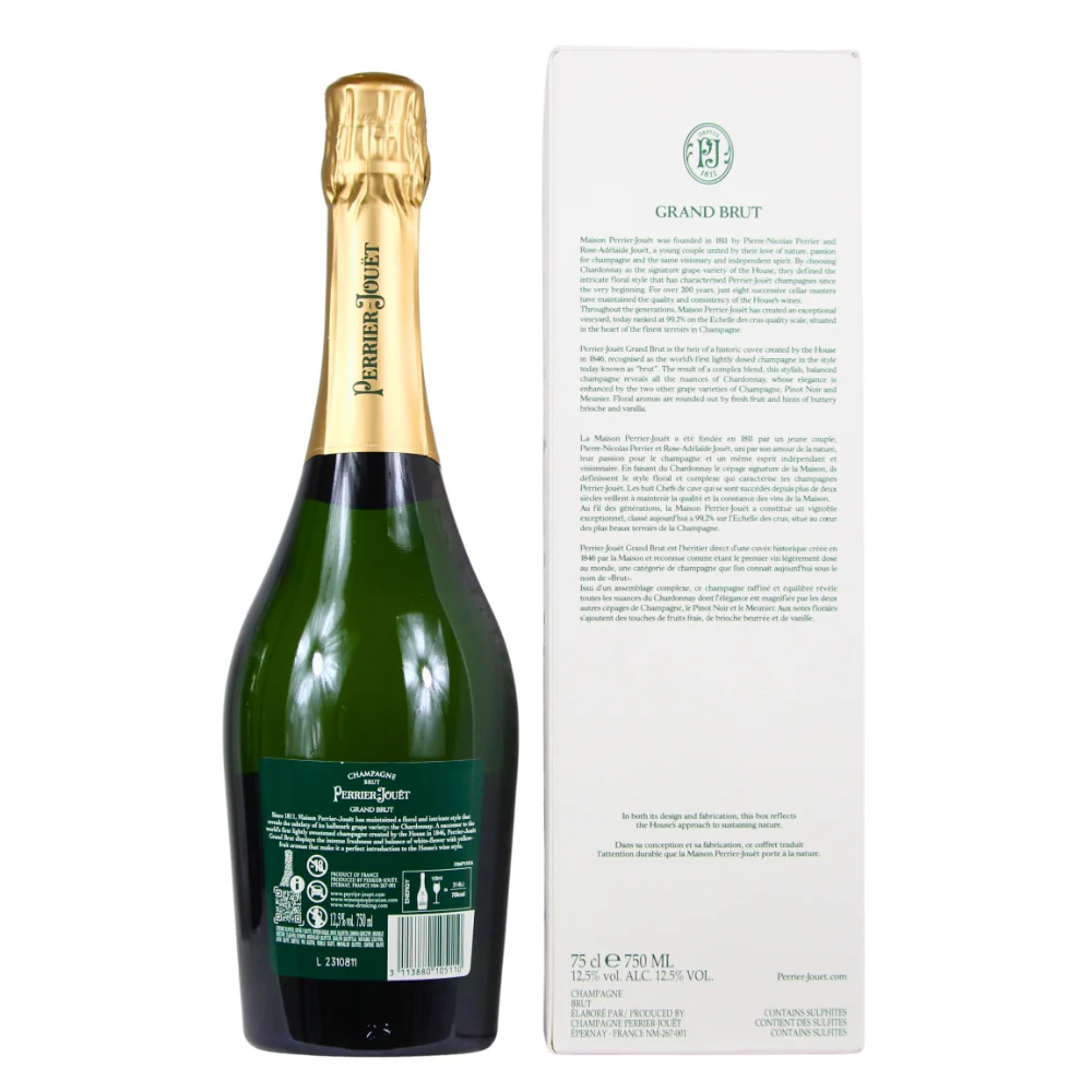 Perrier Jouet Grand Brut Champagner 12,5% 0,75l - Image 2